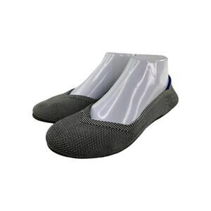 Rothy's Black and White Flats